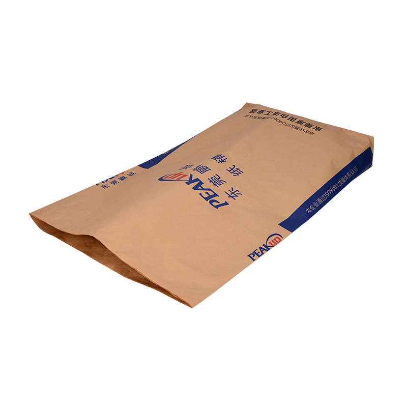 Straight edged square bottom bag