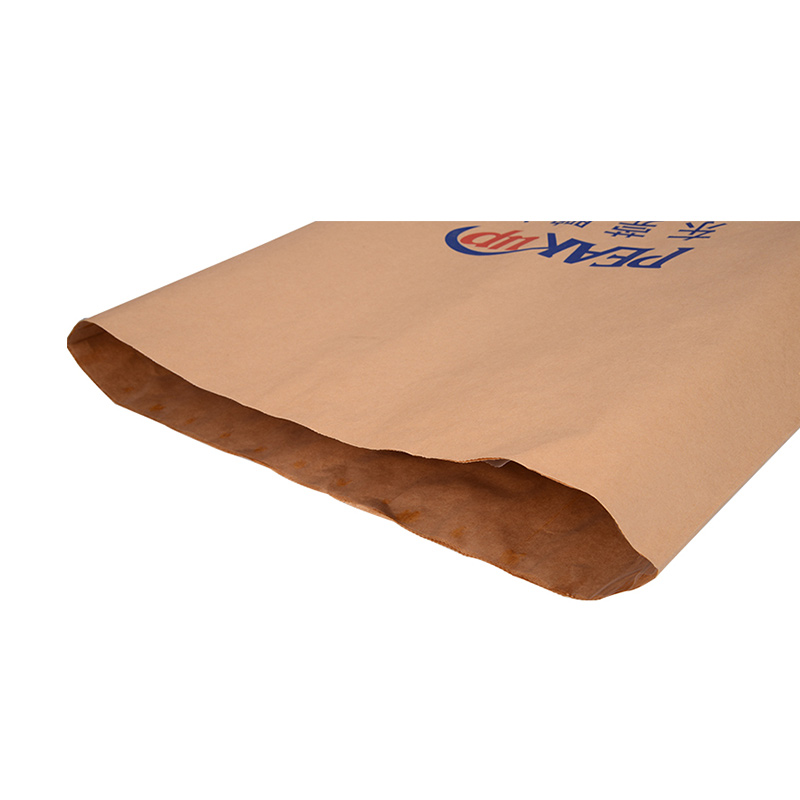 Straight edged square bottom bag