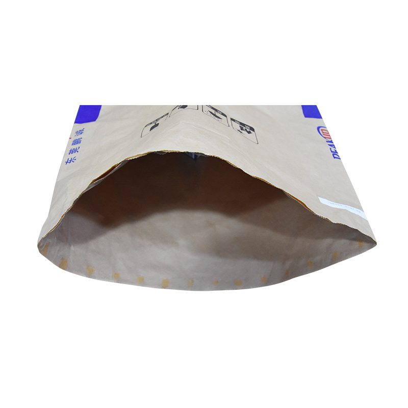 Straight edged square bottom bag