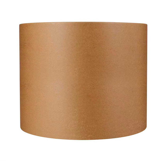 Flat roll paper tube