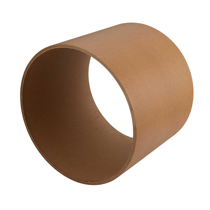 Flat roll paper tube